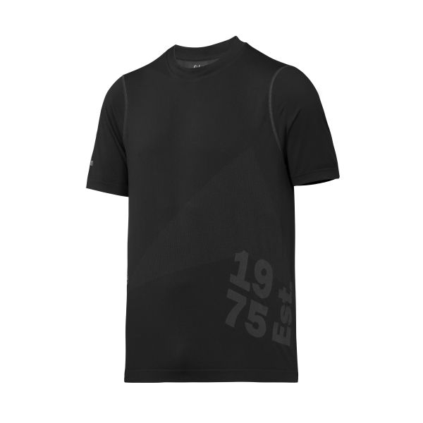 T-skjorte Snickers 2519 FlexiWork svart L